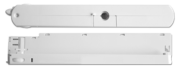 Nordic Global GA016-1 3f railadaptor Generatie 3 met ingebouwde LED driver 42W 300-1050mA grijs