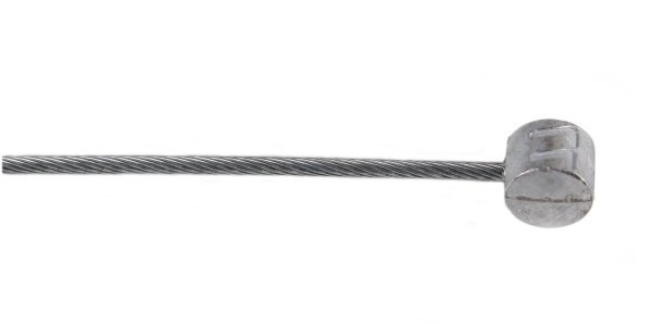 Staaldraad 1,5mm (1x19) stug met nippel 7x6mm in breedte richting lengte 900mm