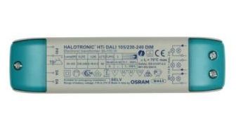 Osram Halotronic HTi DALI 105 230-240V elektronische halogeen transformator 12V 35-105W DALI