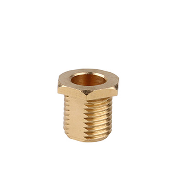 Firstlight messing trompetnippel M10x1 buitendraad 12mm SW12 afgeplat