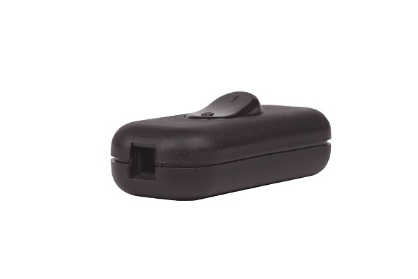 Arditi 028315 snoerschakelaar 1 polig 250V 2A maximaal 450W zwart