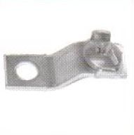 Aardklem 4,2mm gat met schroefklem verzinkt