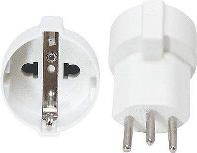 Martin Kaiser Schucko naar Zwitserland verloopstuk met 10A zekering