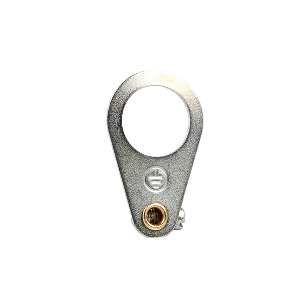 Aardklem M10 10mm gat ring met schroefklem
