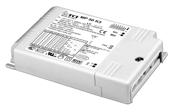 TCI 122204 DC MP50 K3 instelbare LED Driver niet dimbaar