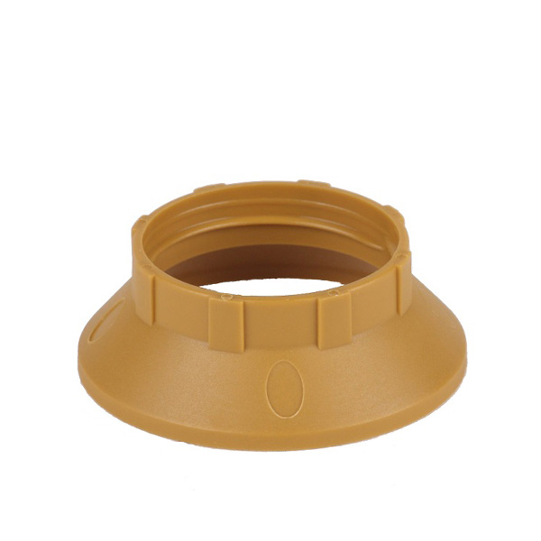 Vossloh Schwabe 109164 schroefring E14 diameter 43mm hoogte 15mm mosterdkleur
