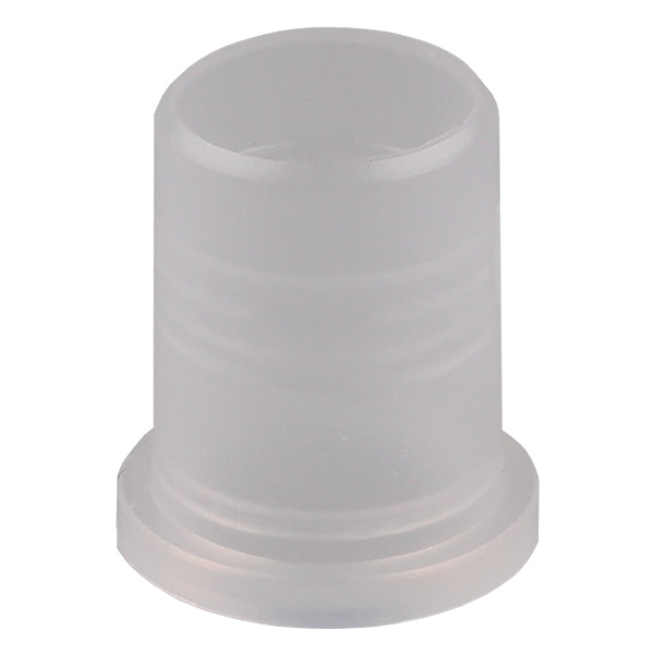 Steab isolatietule gat 7,5mm voor M13 draadbuis 9,5mm buitenmaat transparant