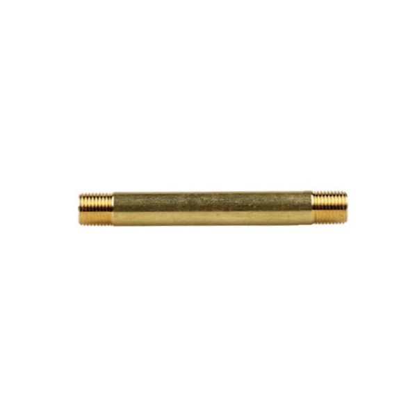 FL messing pendelbuis 50mm M10x1 bu/bu draadlengte 10mm/10mm messing