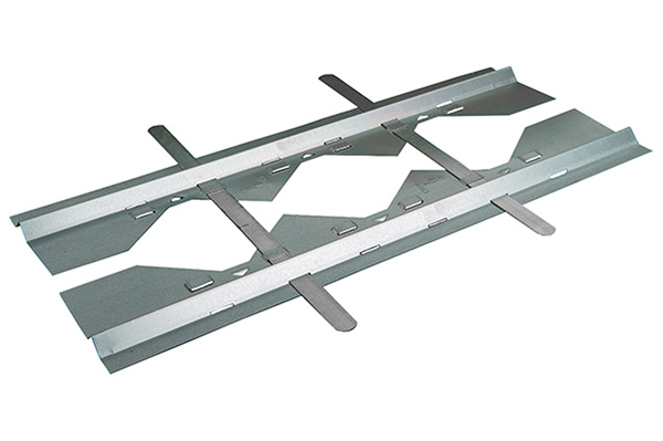 Spotplaat voorsysteemplafond moduulmaat 600mm metaal