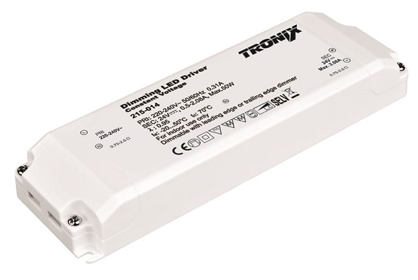 Tronix 215-014 LED voeding 24V DC 50W dimbaar