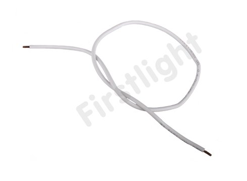 Vossloh Schwabe 509400 SIR kabel wit 400mm 2xadereindhuls