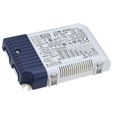 Mean Well LCM-40DA2 LED driver Dali dimbaar multifunctionele LED driver opbouwmodel met trekontlasting