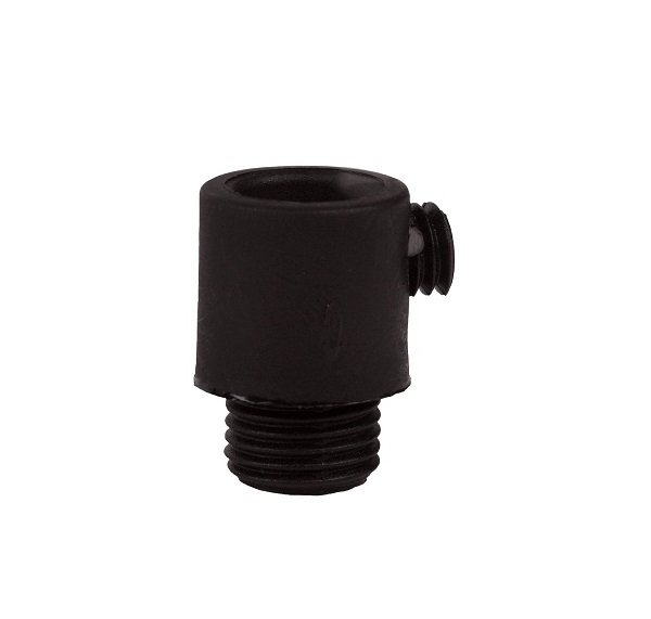 Trekontlasting M10x1 uitwendige schroefdraad, schroefdraadlengte 7mm met zijschroef zwart
geschikt voor stofkabel 2x0,75mm2