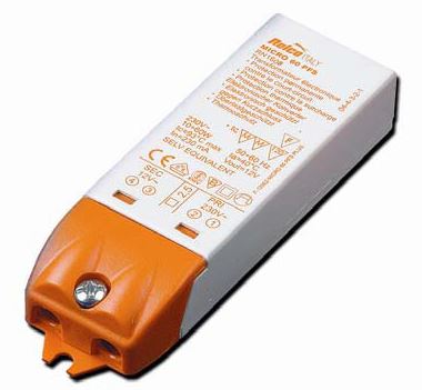 Relco RN9140 Micro LED trafo 105 PFS elektronische LED voeding voor 12V AC (wissel) spanning dimbaar