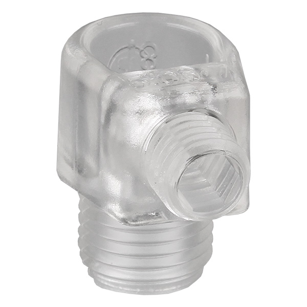 Steab trekontlasting M10x1 uitwendige schroefdraad, schroefdraadlengte 8mm met inbusschroef transparant