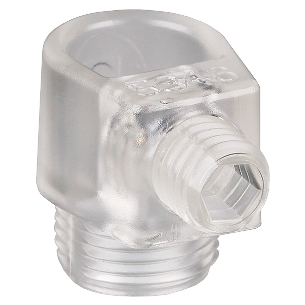 Steab trekontlasting M13x1 uitwendige schroefdraad, schroefdraadlengte 7mm met inbusschroef transparant