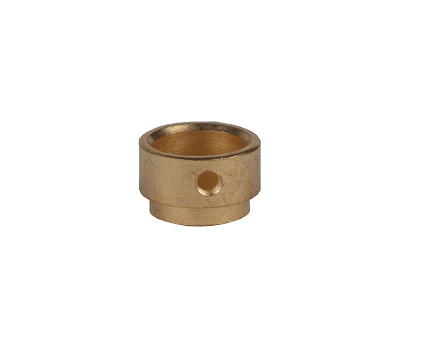 Stelring 13,5mm gat 17x9,0mm met flensring zonder M3 schroef messing