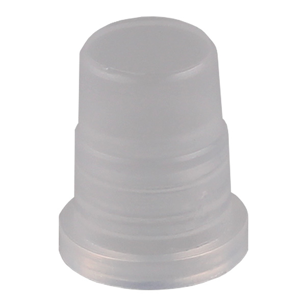 Steab isolatietule gat 5,9mm voor M10 draadbuis 7,1mm buitenmaat transparant