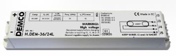 software Overtuiging idee Demco H.DEM-136/12L lage uitvoering vsa TL-D PL-L geschikt voor 1xTL-D