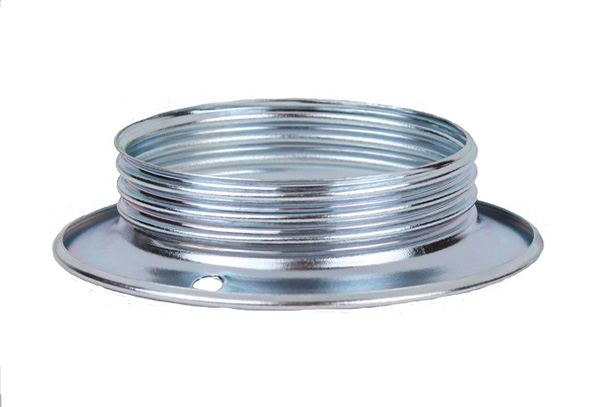 Vossloh Schwabe 100217 schroefring voor metalen lamphouder E27 56,5mm chroomkleurig