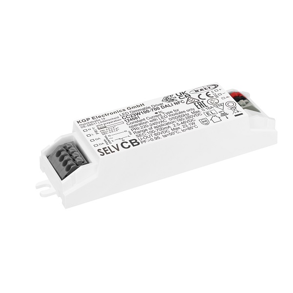 KGP CC23W100-700 DALI NFC LEDdriver Dali dimbaar inbouwmodel
