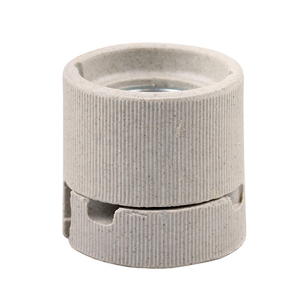 Firstlight lamphouder E27 porselein opbouw 2 gaten gatafstand 41mm