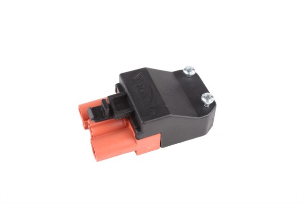 Elet-Plast platte 3 polige schroefstekker 5kV roze male
