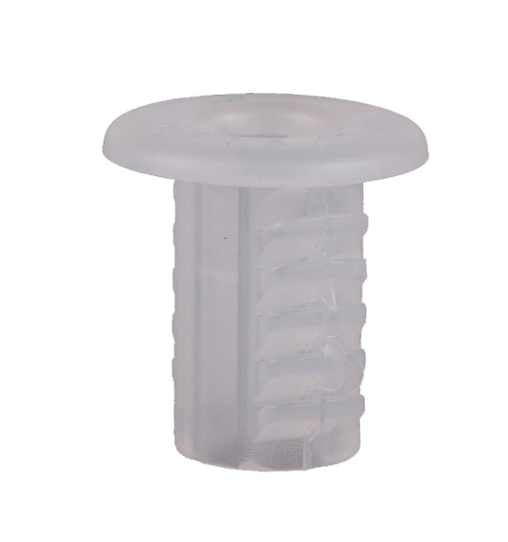 Steab isolatietule transparant doordruk met ribbel voor boorgat 9,5-10mm