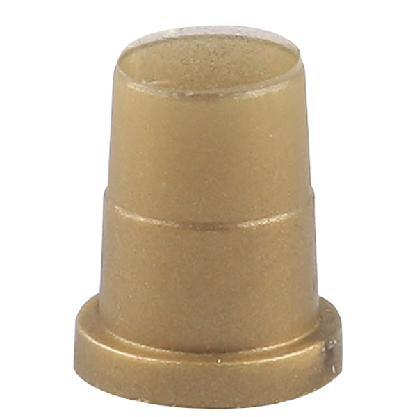 Steab isolatietule gat 5,9mm voor M10 draadbuis 7mm buitenmaat goudkleurig