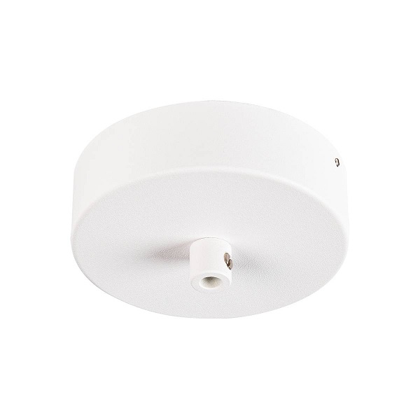 SLV 1004745 Fitu plafondplaat rond met trekontlasting wit