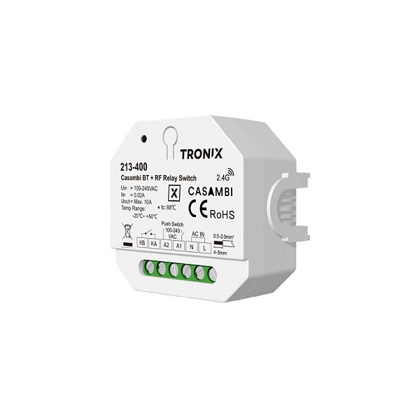 Tronix 213-400 Casambi relais 8A RF