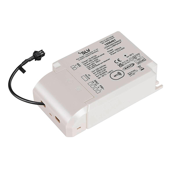 SLV 1006461 LEDdriver 350-1050mA 42W met Dali RF-interface NFC programmeerbaar voor Numinos armaturen