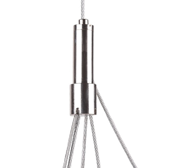 Firstlight verstelbus nikkel 4-splitsing voor staaldraad 1,0-2,0mm
