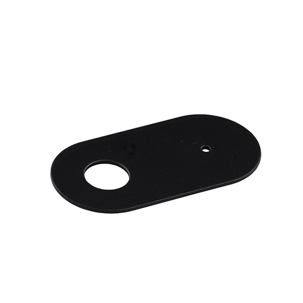 FL beugel spanningsrail adaptor 10mm gat en 2mm gat staaldraad zwart