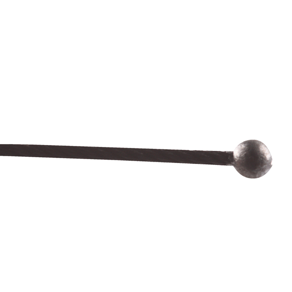 FL staaldraad 1,5mm 7x7 zwart bol 4mm 8,0m