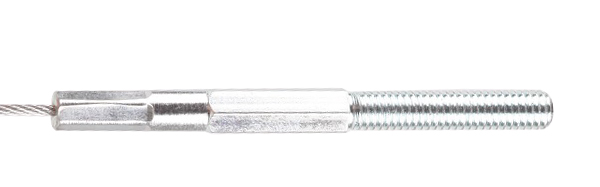 FL staaldraad 1,5mm 7x7 draadeind M6 3,0m