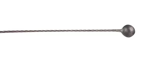 FL staaldraad 0,8mm 7x7 RVS 304 bol 4mm 1,0m