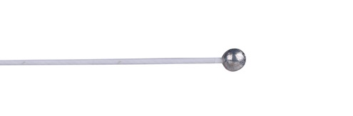 Firstlight staaldraad 1,5mm 7x7 nylon coating wit bol 5mm 3,0m