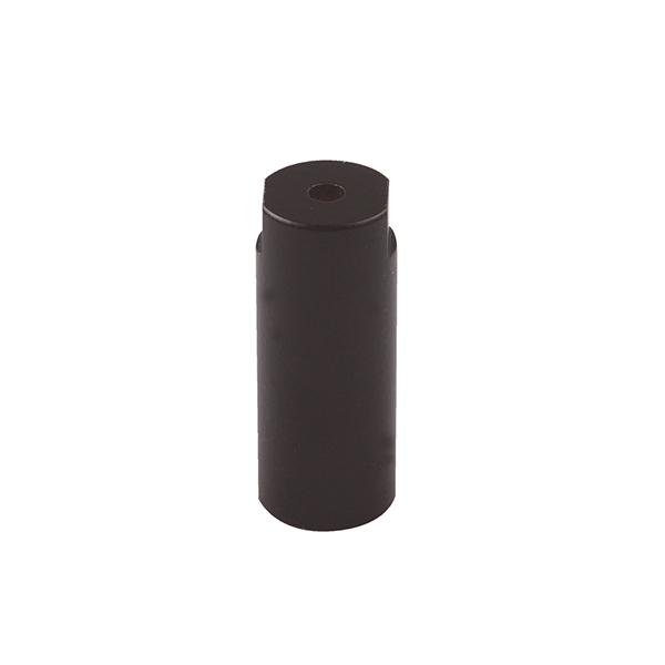 FL bevestigingsbus M6 inw klein model gat 2mm zwart
