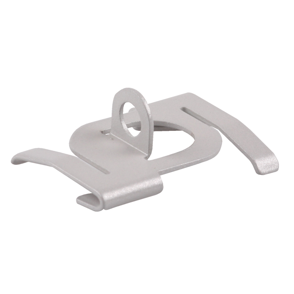 Firstlight clip voor systeemplafond 24mm met oog RAL9006 aluminium 
