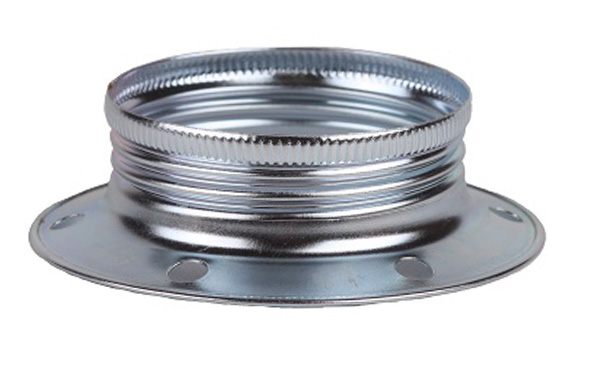 Arditi 011841 schroefring voor metalen lamphouder E27 diameter 60mm hoogte 15,5mm chroomkleurig