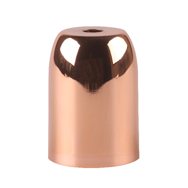 Firstlight kap staal voor E27 lamphouder 45x63mm koper