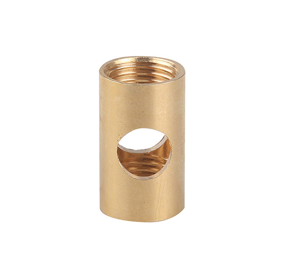 Firstlight messing mof M10x1 binnen/binnen 12x20mm 2 x gat messing