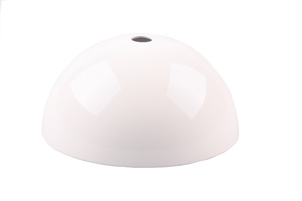 Firstlight plafondkap staal 100x50mm gat 10,3mm wit glanzend