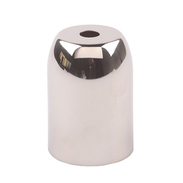 Firstlight kap staal voor E27 lamphouder 45x63mm nikkel