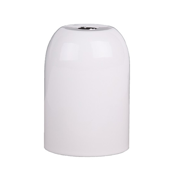 Firstlight kap staal voor E27 lamphouder 45x63mm poedercoat wit mat