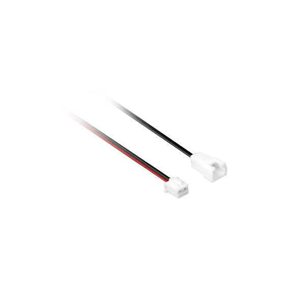 LED verlengsnoer Miniplug 2x0,34mm2 6m rood-zwart
