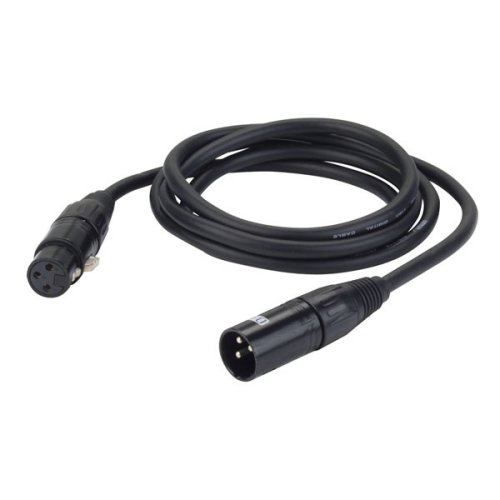 Showtec DMX kabel XLR/M 3p XLR/F 3p 15m FL0910