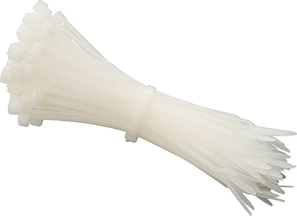 Bundelband 300 x 4,8mm transparant /zakje 100