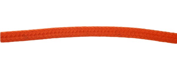 Stofkabel 2x0,75mm2 per meter oranje